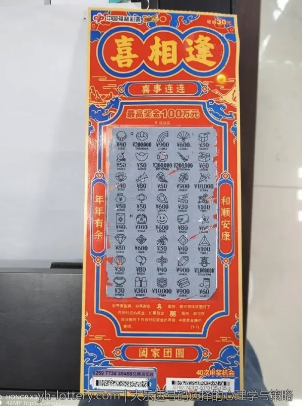 大乐透号码选择的心理学与策略